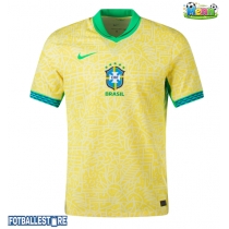 Brasil Hjemmedrakt Copa America 2024 Kortermet